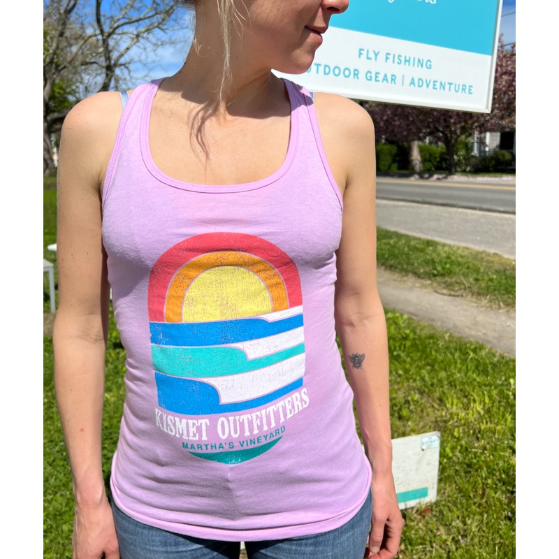 Sun & Sea Racerback Tank|Extra Small|Small|Medium|Large|XL|Pink|Blue