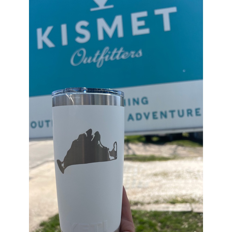 Yeti Rambler 20oz Tumbler MV Island