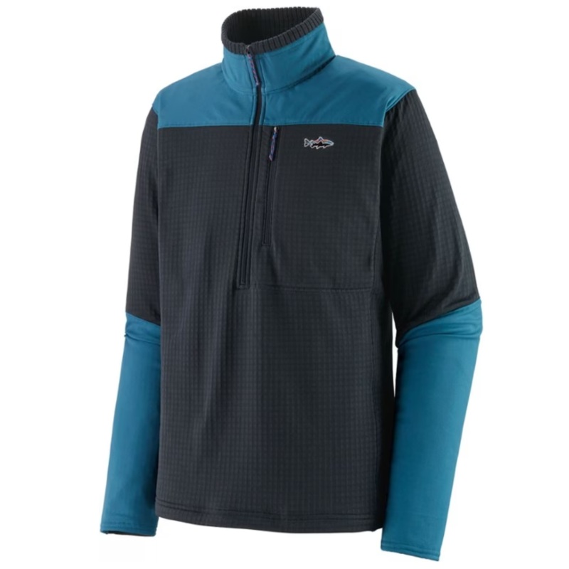 Patagonia Long-Sleeved R1 Fitz Roy 1/4-Zip