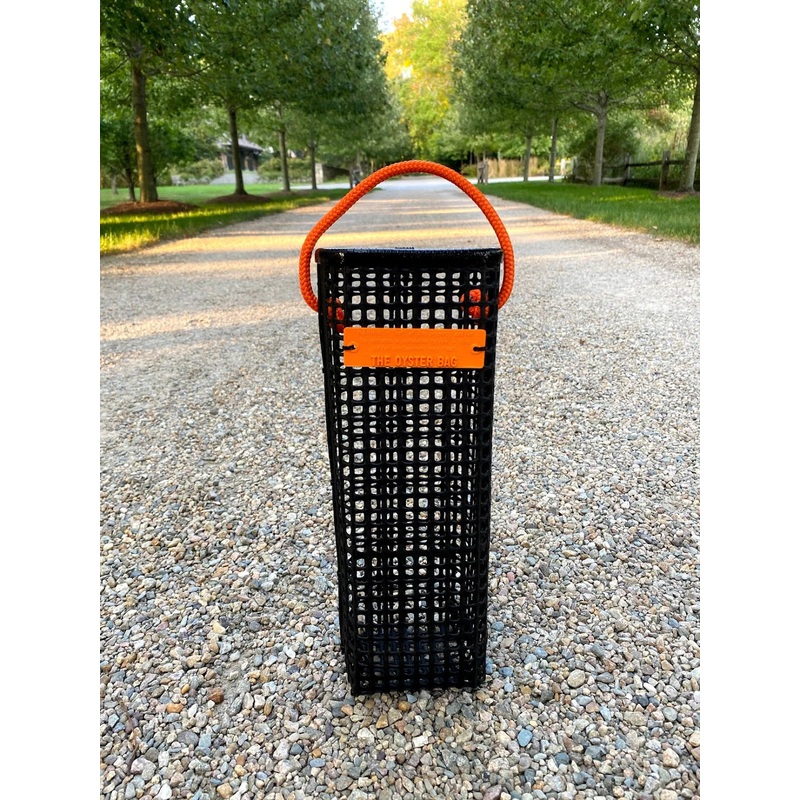 The Oyster Bag The Wine Caddy|Orange Handle|Aqua Handle