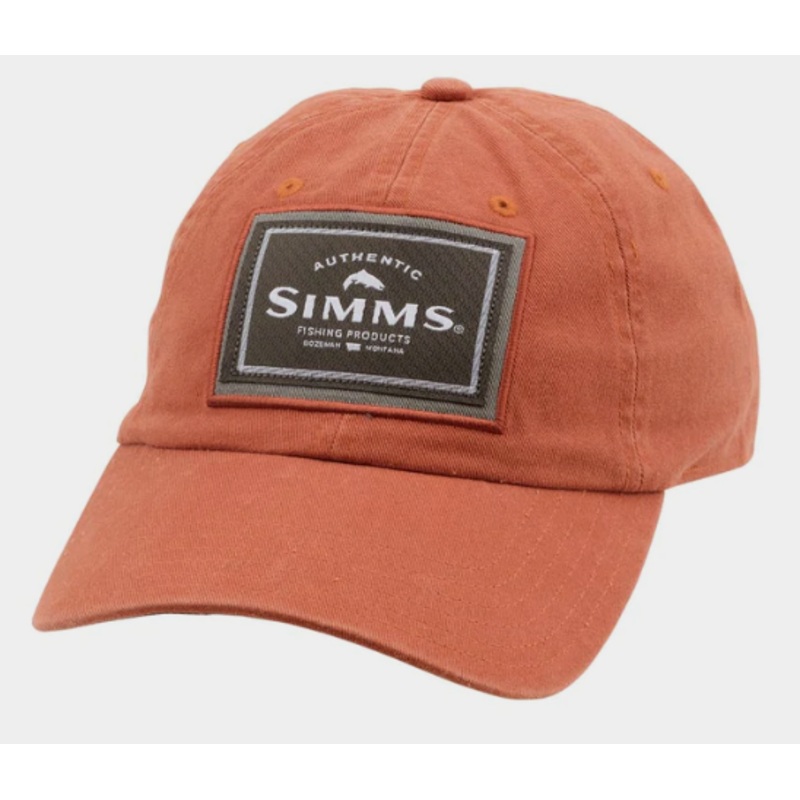 Simms Single Haul Cap|Orange|Woodland Camo