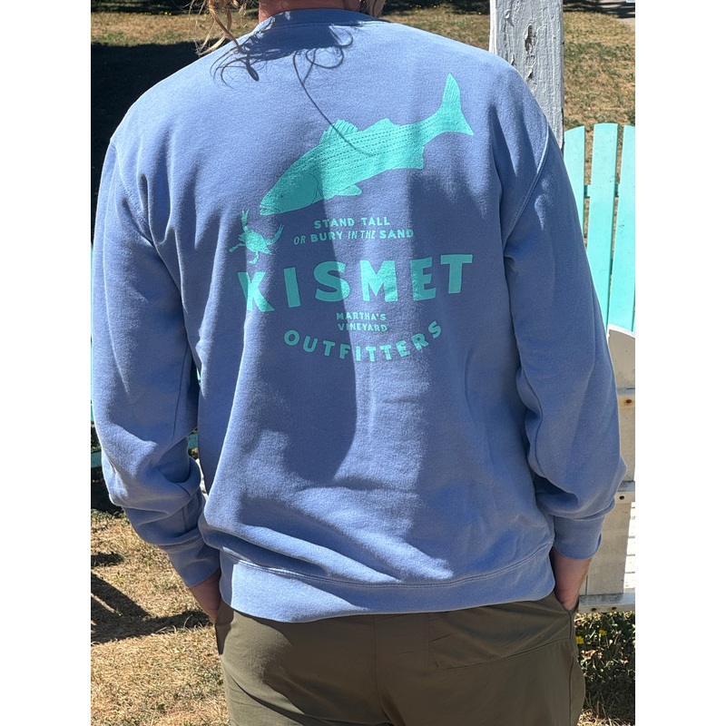 Kismet Crab & Bass Crewneck Sweatshirt (Reverse)