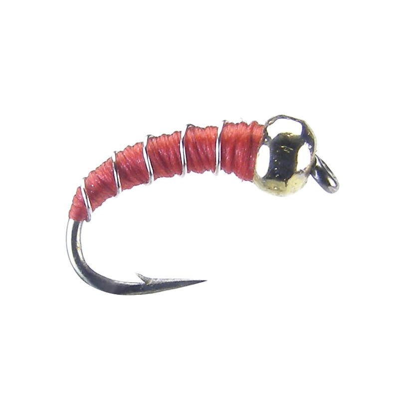 Tungsten Zebra Midge (6-pack)||18||20|Red|Black