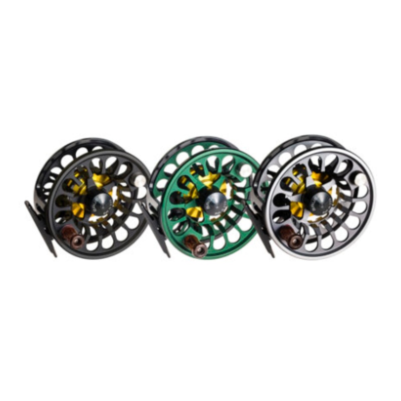 Bauer RX Fly Reel|RX 2|RX 3|RX 4|Black|Dark Green|Charcoal/Graphite