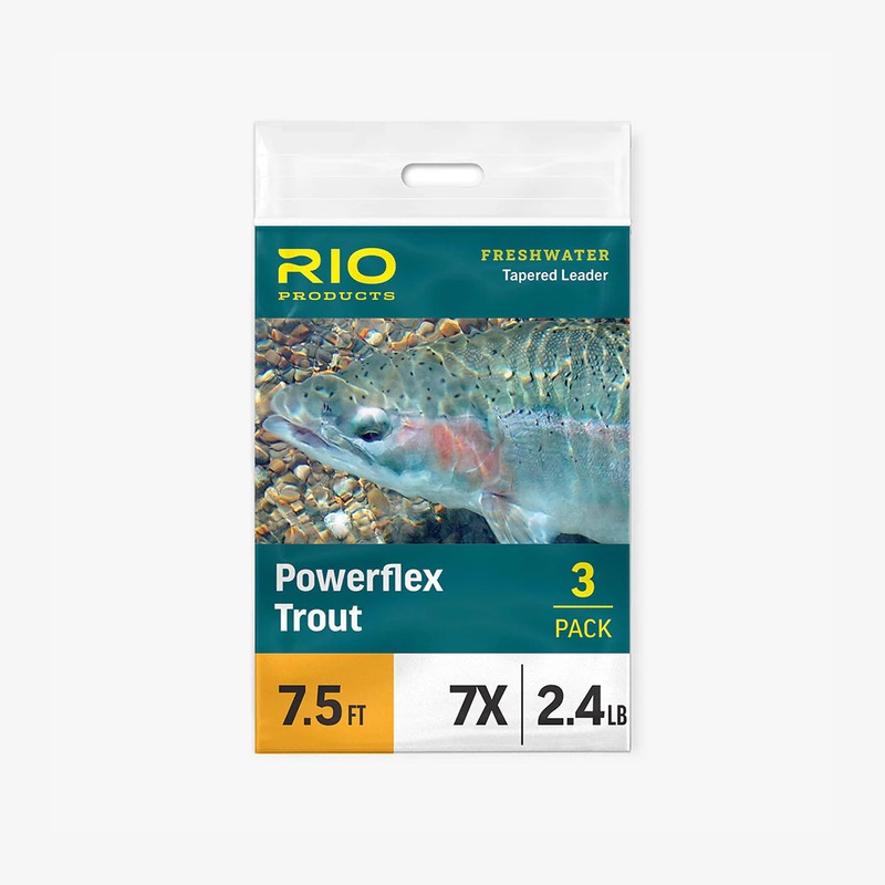 Rio Powerflex Trout Leader – 3-Pack