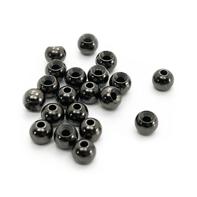 MFC Tungsten Beads (20 pack)|Black Nickel|Copper|Silver|Gold|1.5mm (1/16″)|2mm (5/64″)|2.4mm (3/32″)|2.8mm (7/64″)|3.3mm (1/8″)|3.8mm (5/32″)