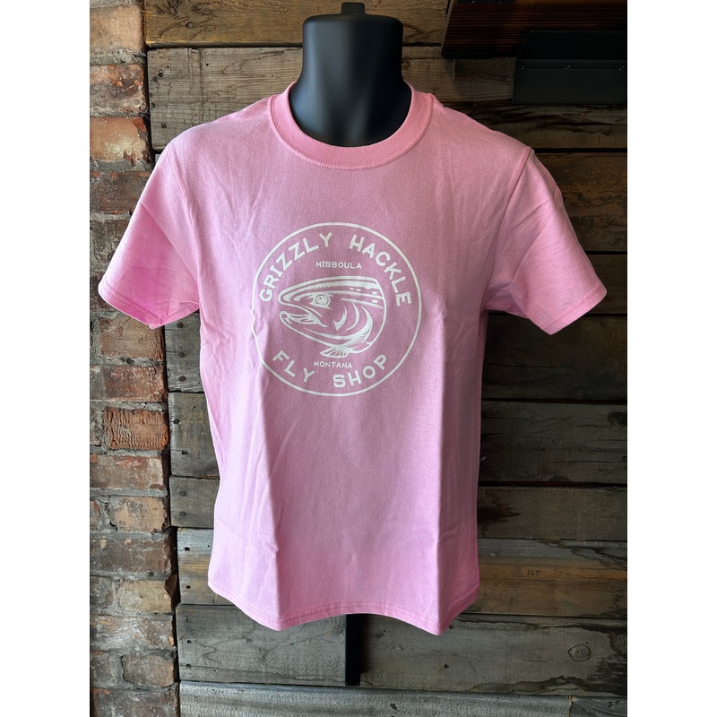 Grizzly Hackle Circle Fish Youth T-Shirt