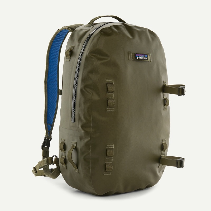 Patagonia Guidewater Backpack|Basin Green|Golden Caramel|29L