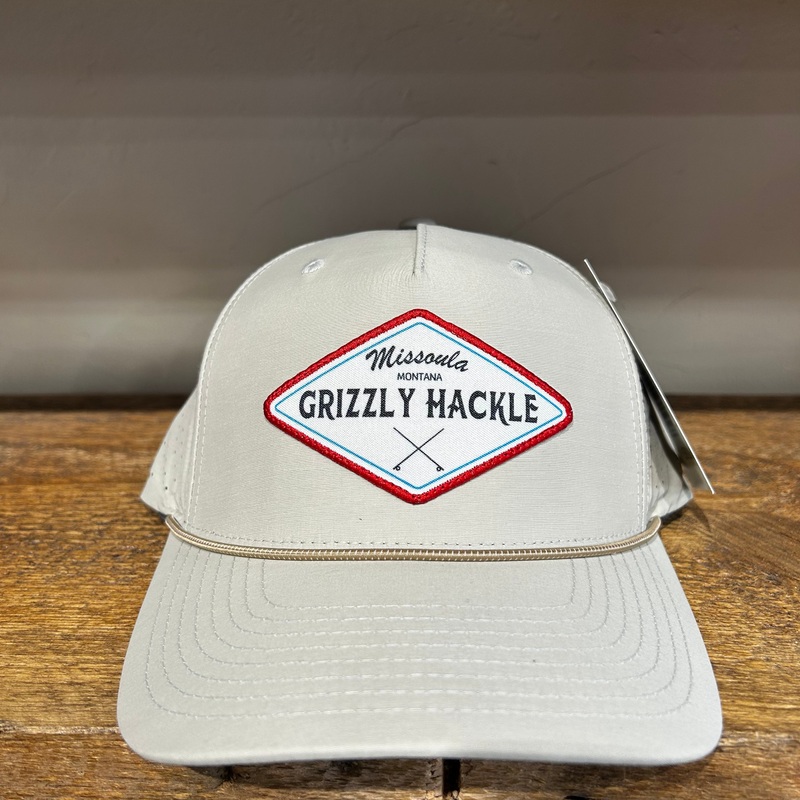 Grizzly Hackle Golf Patch Performance Hat