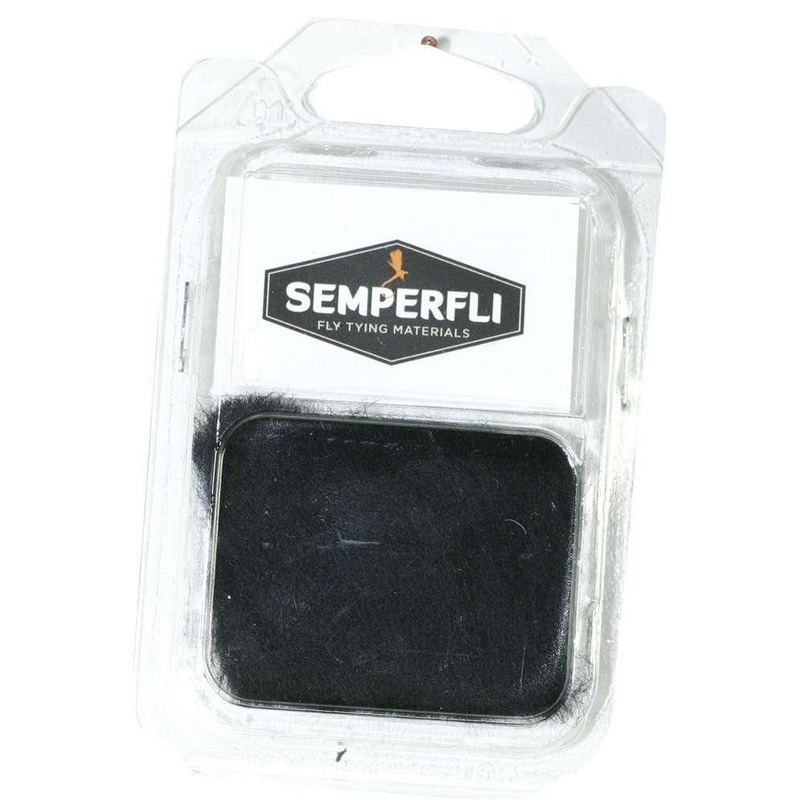 Semperfli Superfine Dubbing|Black|Dark Dun|Medium Dun|Iron Blue|Light Dun|White|Blue Dun|Dark Brown|Cinnamon|Claret|Red/Scarlet|Orange|Dark Ginger|Dark Olive|Green Olive|Olive|Pale Olive|Golden Olive|Green