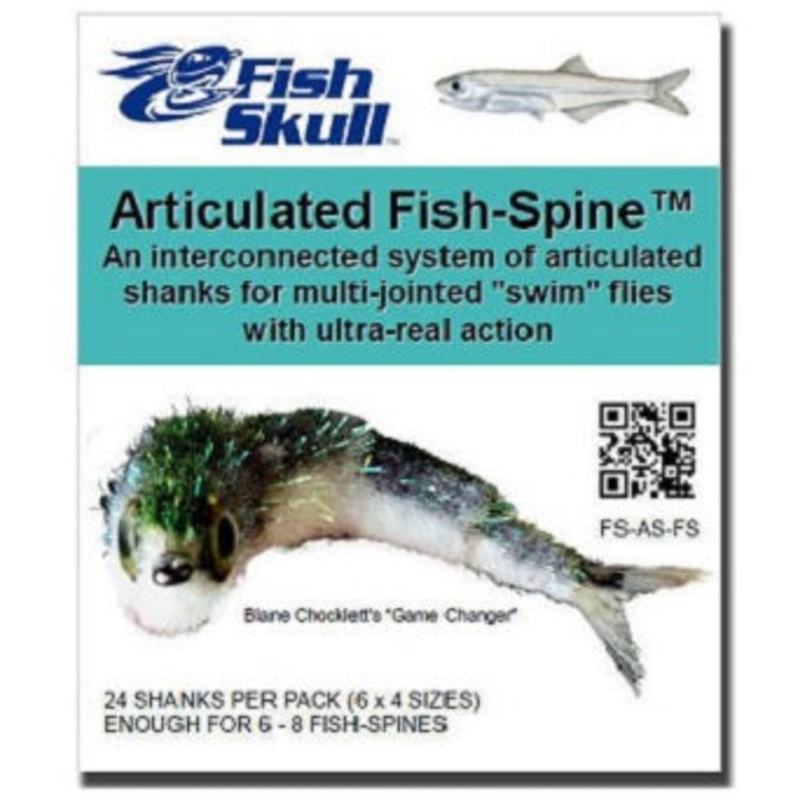 FISH SKULL ARTICULATED FISH SPINE