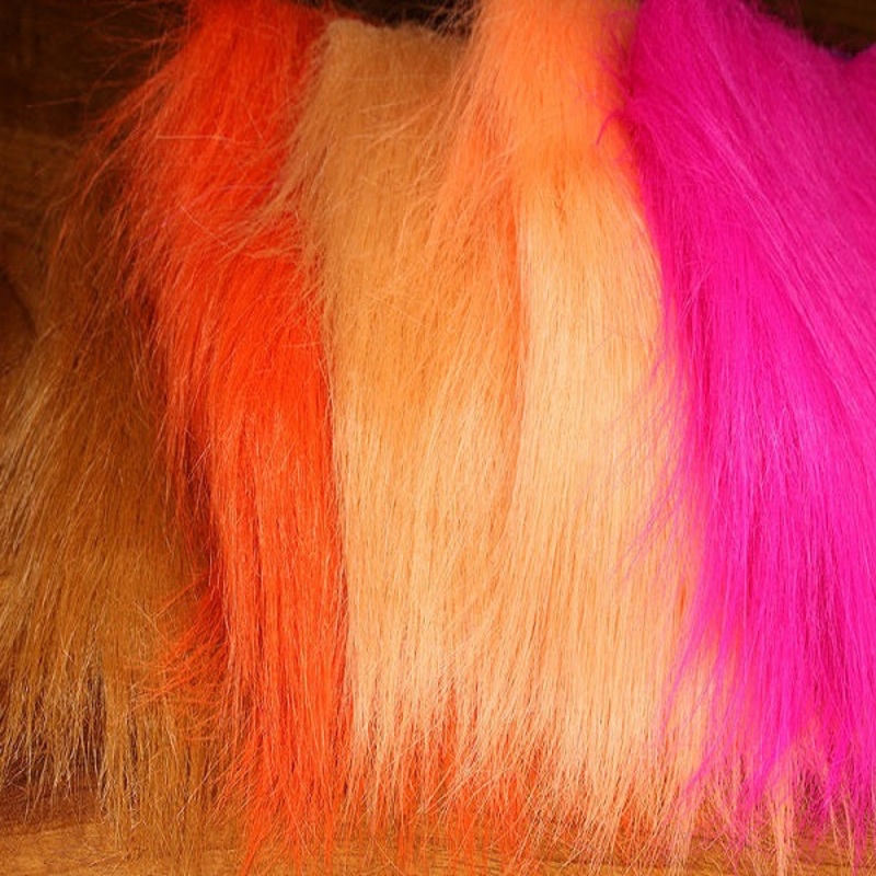 HARLINE CRAFT FUR|BLACK|FL ORANGE|BRIGHT GREEN|BRIGHT ORANGE|BRIGHT RED|CHARTREUSE|MEDIUM OLIVE|SAND|TAN|WHITE|YELLOW