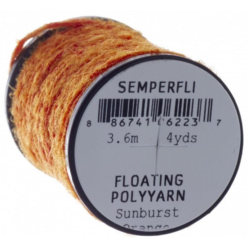 DRY FLY POLYYARN|Caddis Amber|Iron Blue|Firey Brown|Mottled Purple