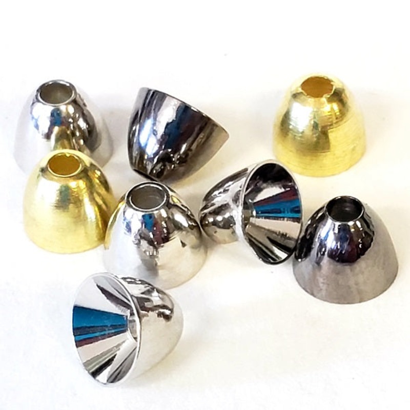 SHOR CONE HEAD BEADS|Small|Medium|Large|Gold|Black Nickel|Copper|Nickel