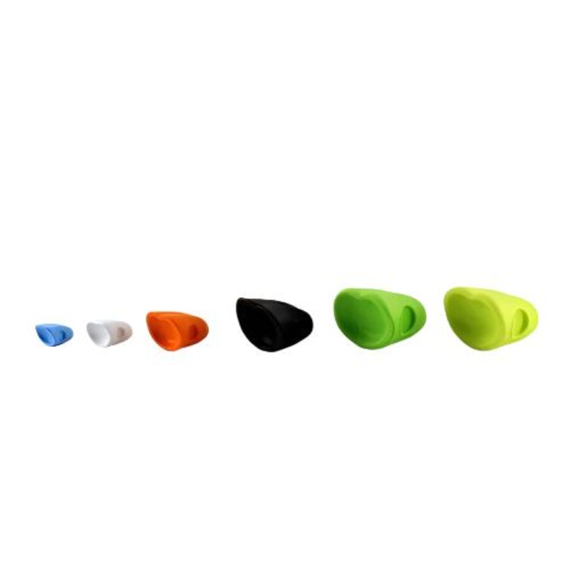 DOUBLE BARREL POPPER|X-SMALL|SMALL|MEDIUM|LARGE|BLUE|GREEN CHARTREUSE|BLACK|ORANGE|WHITE|YELLOW CHARTREUSE