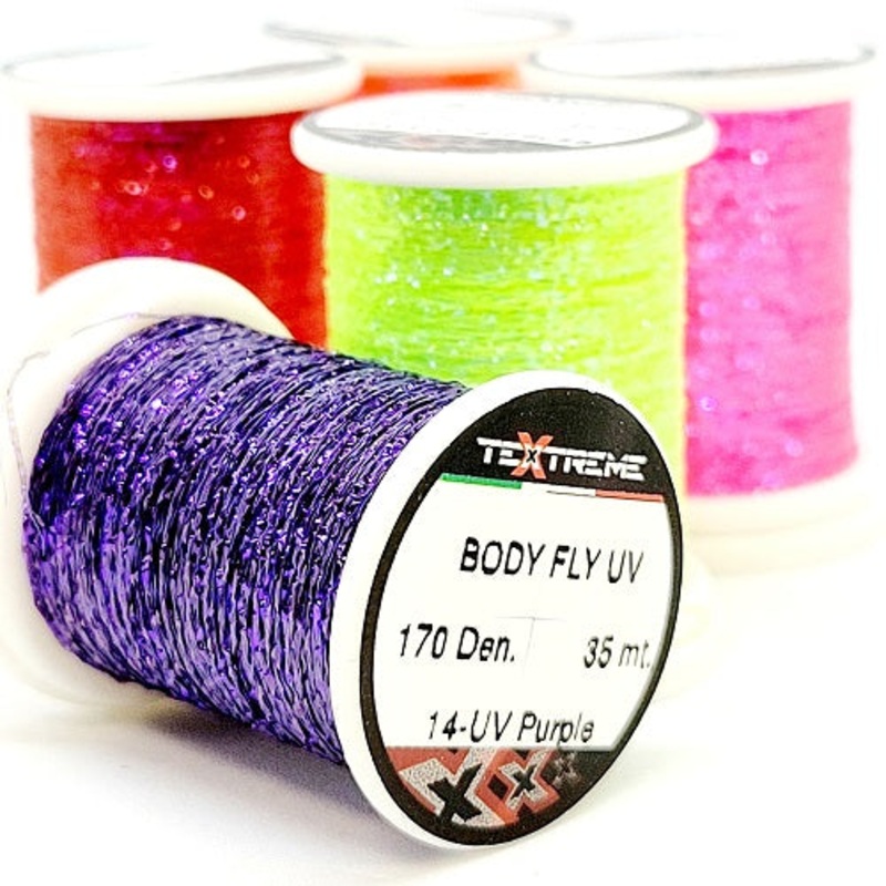 TEXTREME – BODY FLY UV|UV WHITE|UV BLACK|UV SAND|UV RUSTY BROWN|UV OLIVE|UV YELLOW|UV RED|UV PINK|UV CHARTREUSE|UV FUCHSIA|UV LIGHT OLIVE|UV PURPLE