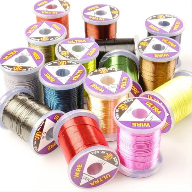 UTC – ULTRA WIRE|WHITE|HOT YELLOW METALLIC|HOT ORANGE METALLIC|COPPER|COPPER BROWN|BROWN|RED METALLIC|GREEN METALLIC|BLUE METALLIC|OLIVE|PURPLE|BLACK|GUN METAL BLUE|SCULPIN OLIVE|RUST|GOLDEN OLIVE|CHARTREUSE METALLIC|GOLD|SILVER|FL YELLOW|SMALL|MEDIUM