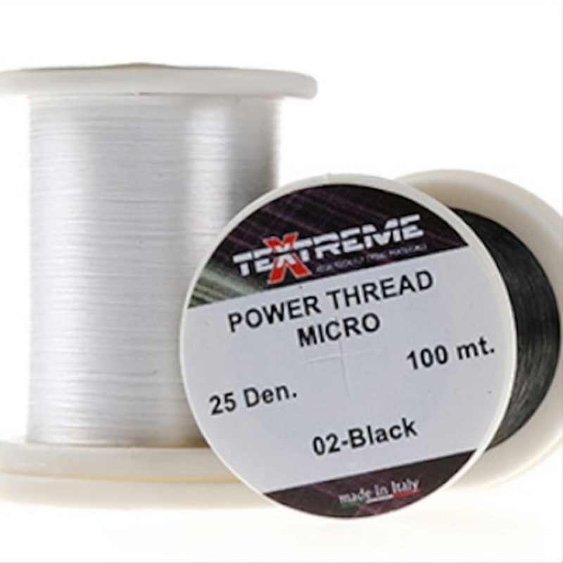 TEXTREME – POWER THREAD MICRO|Black|White