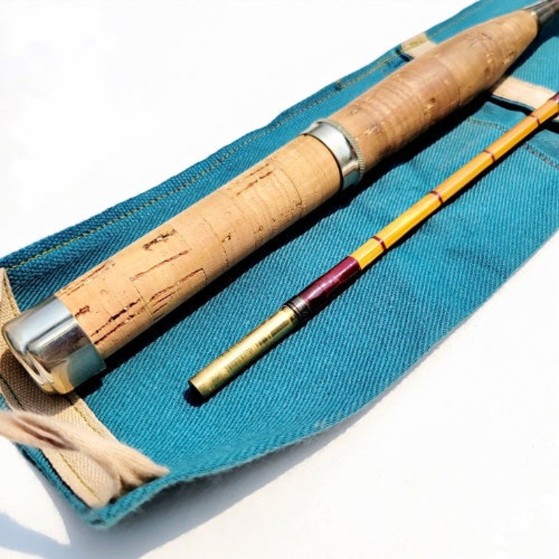 FALCON OF REDDITCH ‘THE MERLIN’  6 1/2′ 4wt CANE FLY ROD