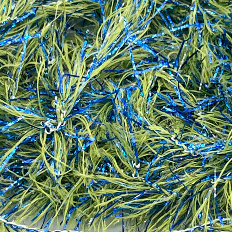 UPAVON BLUE FLASH DAMSEL STRAGGLE HACKLE