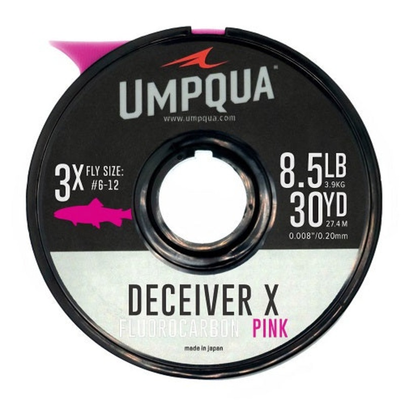 DECEIVER X FLUOROCARBON TIPPET PINK