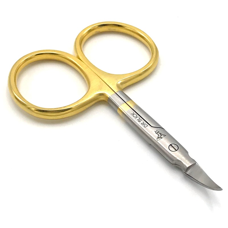 Dr. Slick Arrow Scissors Curved Blade 3.5