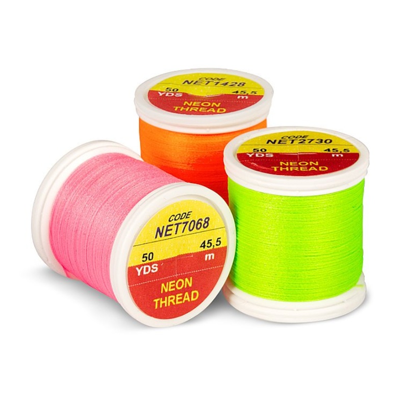 Neon Thread|Fluoro Yellow NET1426|Chartreuse NET2730|Fluoro Red NET2643|Fluoro Orange NET8083