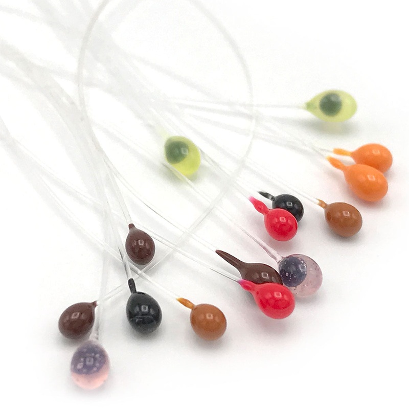 Epoxy Mono Crab Eyes|Black|Brown|Fluorescent Orange|Red|Shrimp Pink|Tan|Yellow