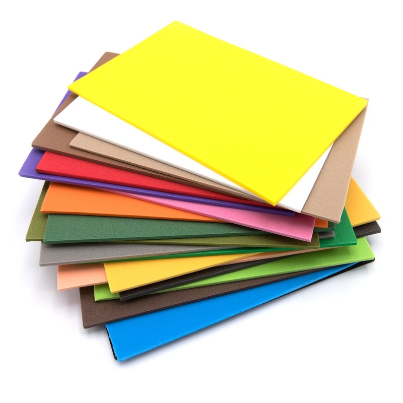 Hareline Thin Fly Foam 2mm|Black|Blue|Brown|Chartreuse|Dark Gray|Flesh|Gold|Insect Green|Light Gray|Light Olive|Olive|Orange|Pink|Purple|Red|Root Beer|Tan|White|Yellow