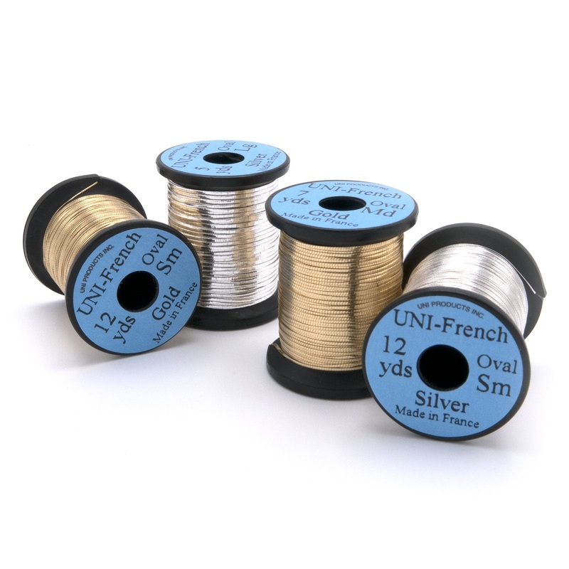 UNI French Oval Tinsel|Extra Small|Small|Medium|Large|Gold|Silver