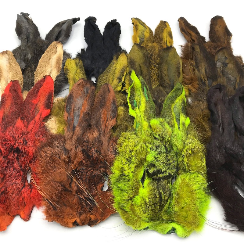Hareline Hare’s Mask Grade #1|Black|Bleached|Caddis Green|Dark Brown|Dun|Gold|Golden Brown|Light Olive|Natural|Olive|Olive Brown|Orange|Rust