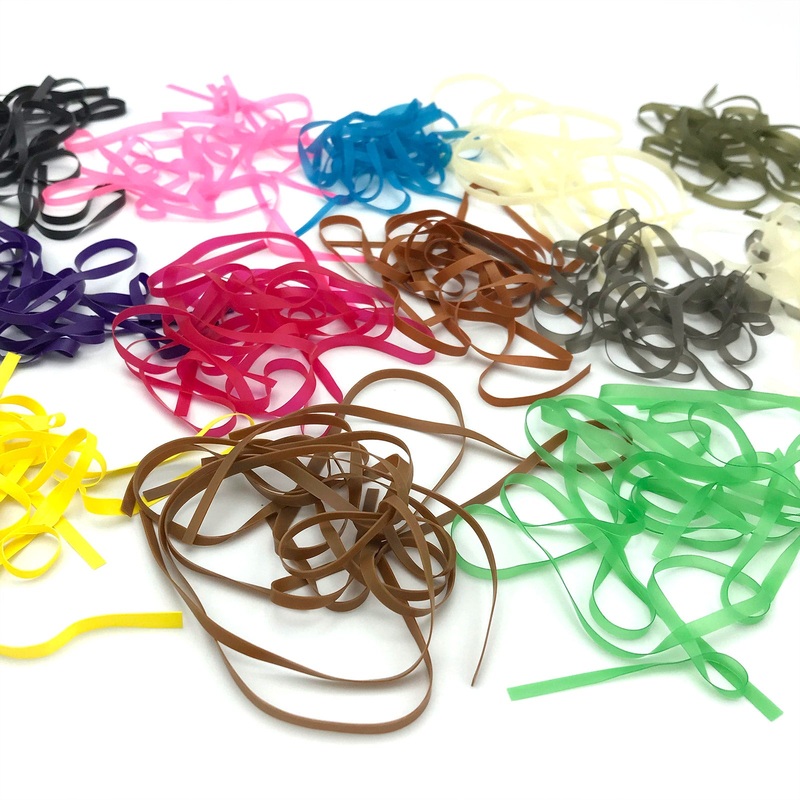 Hareline Kiley’s Nymph Skins|Black|Blue|Brown|Caddis Green|Hot Pink|Natural Latex|Olive|Purple|Red|Rust|Smoke|Translucent Bug Gut|Yellow