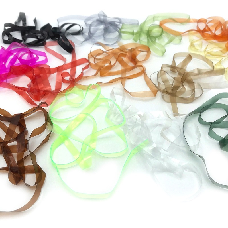 Hareline Scud Back|1/8″|1/4″|Black|Brown|Chartreuse|Clear|Dark Olive|Gray|Light Olive|Orange|Pink|Red|Summer Duck|Tan|Yellow