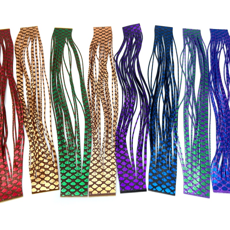 Hareline Senyo’s Fusion Foil Legs