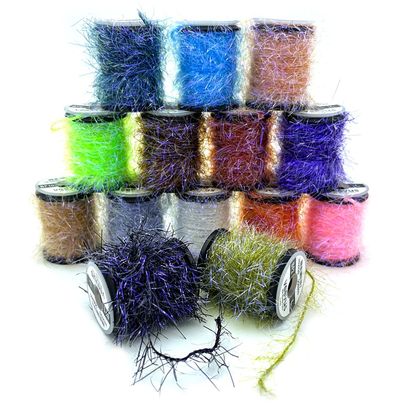 Veevus UV Body Fuzz (Large)|Black|Blue|Bright Purple|Brown Stone|Chartreuse|Clear|Copper Brown|Dun Grey|Golden Stone|Olive|Orange|Peacock|Pink|Tan