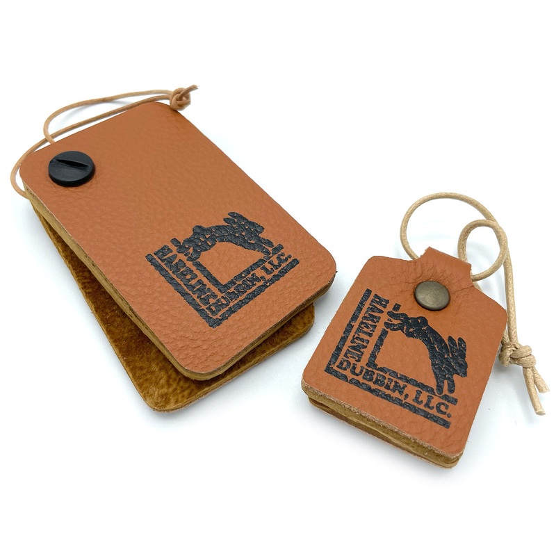 Hareline Leather Amadou Dryer|Small (1.5″ x 2″)|Large (2″ x 3″)