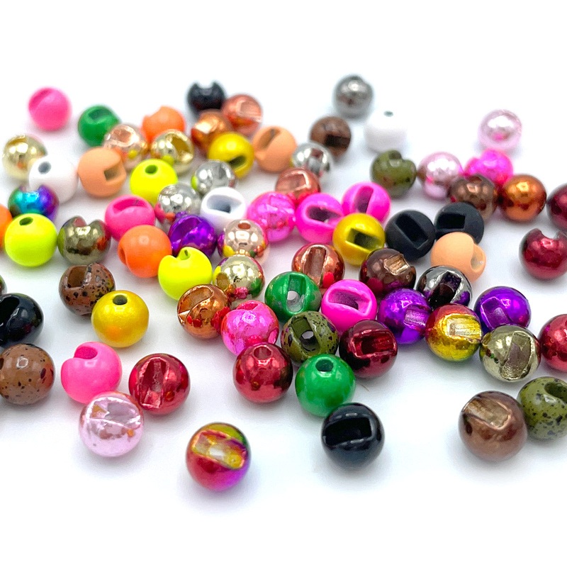 Hareline Slotted Tungsten Beads 3/16 (4.6mm)