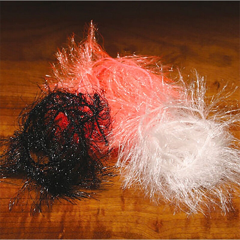 Hareline Krystal Hackle|Medium|Large|Black|Bonefish Pink|Bonefish Tan|Brown|Claret|Fluorescent Blue|Fluorescent Chartreuse|Fluorescent Fuchsia|Fluorescent Hot Pink|Fluorescent Orange|Fluorescent Yellow|Gray Minnow / Shrimp|Hot Orange|Olive|Olive Brown|Pur