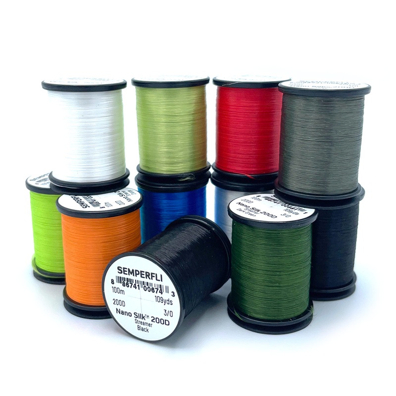 Semperfli Nano Silk Streamer Thread 3/0