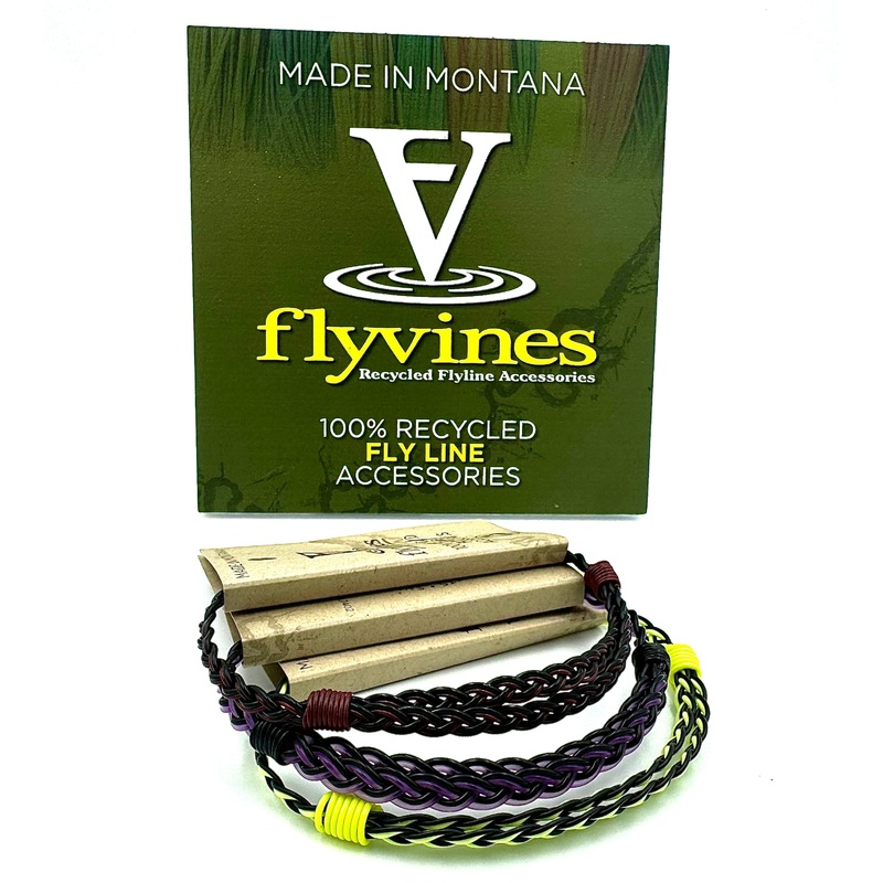 Flyvines Original Recycled Fly Line Bracelet