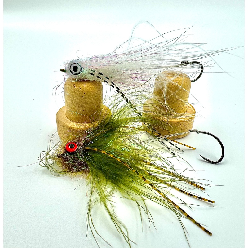 Stinger Minnow|Olive|White