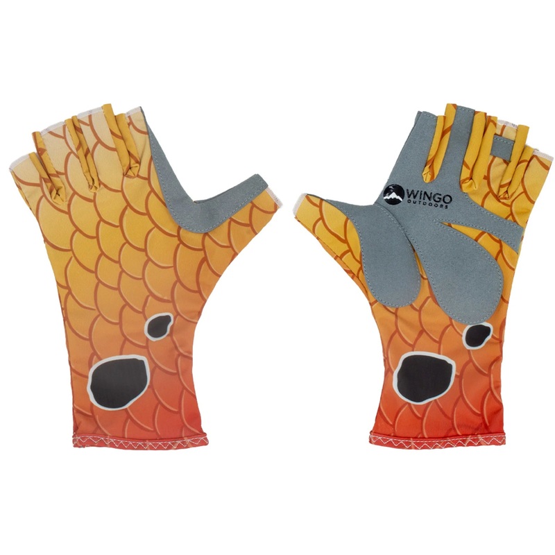 Sun Gloves|Select Size|SM/MED|LG/XL|Select Style|Redfish 2022|Moab|River Topo