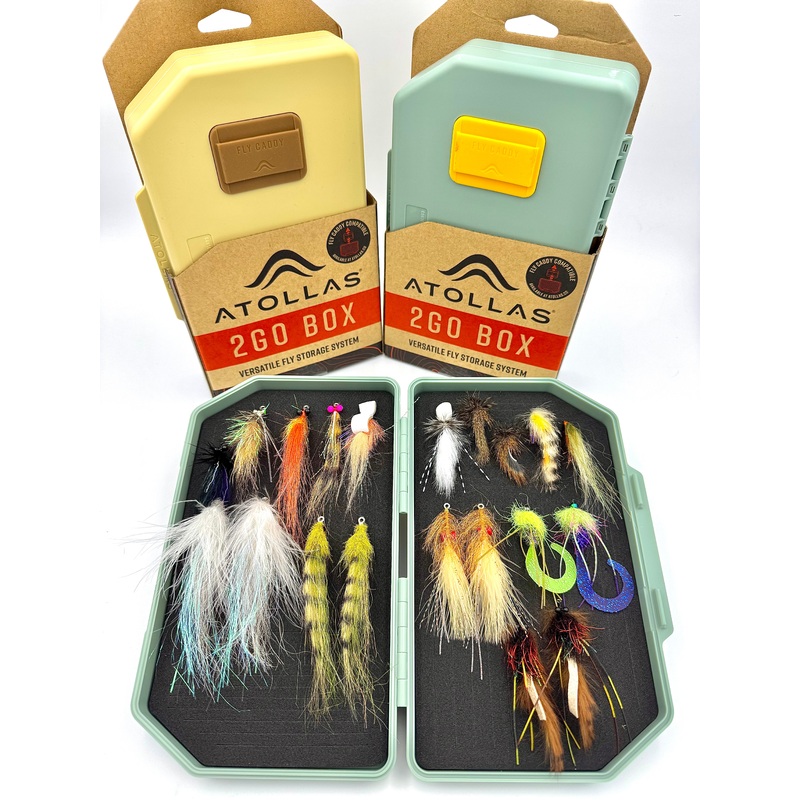 2GO Fly Box|Green|Beige