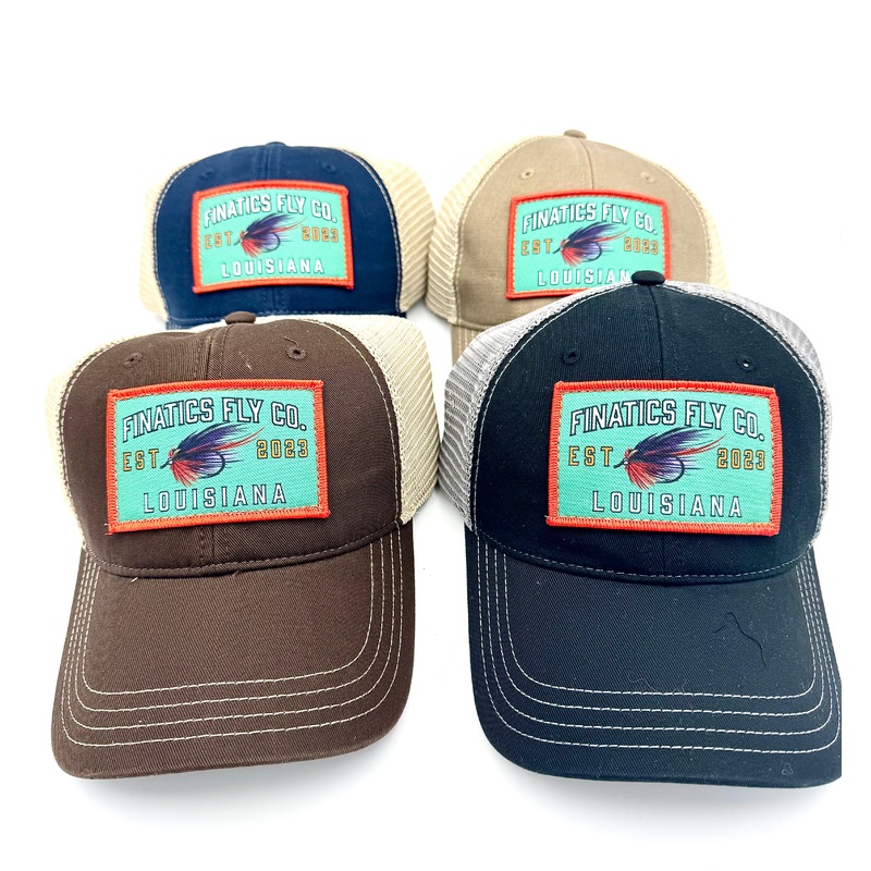 FFC  Green Patch Hat|Brown With Tan Mesh|Navy with Tan Mesh|Black|Tan