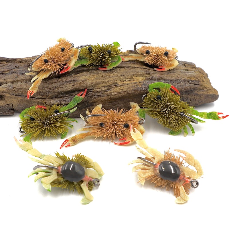 Split Crab by FlySmith Flies|Olive|Tan||2 Med Weight||4 Med Weight||6 Sm Weight