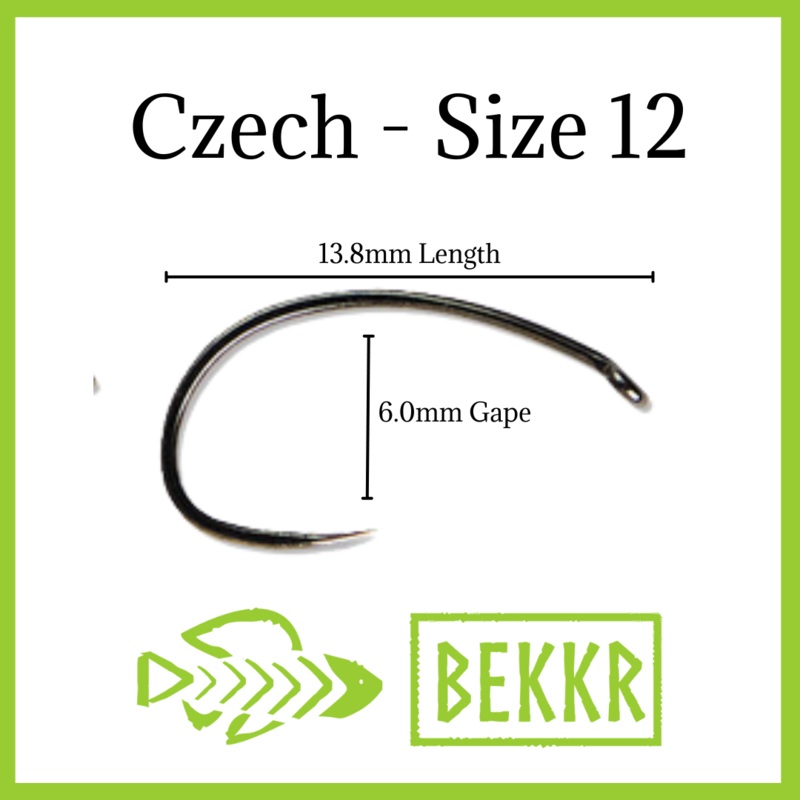 BEKKR – Czech Nymph Hook|12|14|16