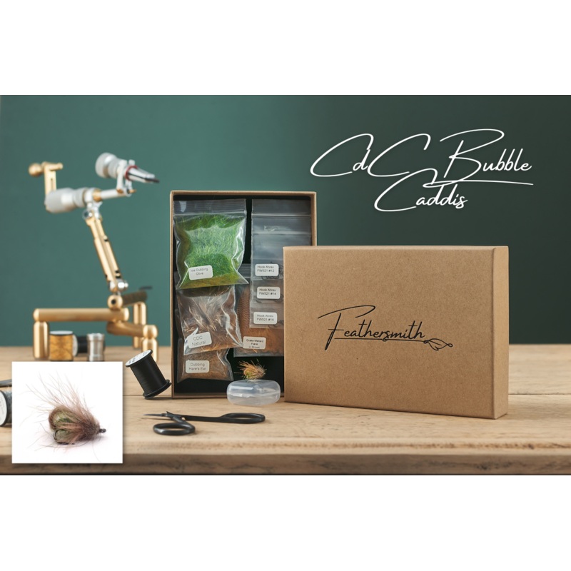 Feathersmith – CdC Bubble Caddis – Fly Tying Kit
