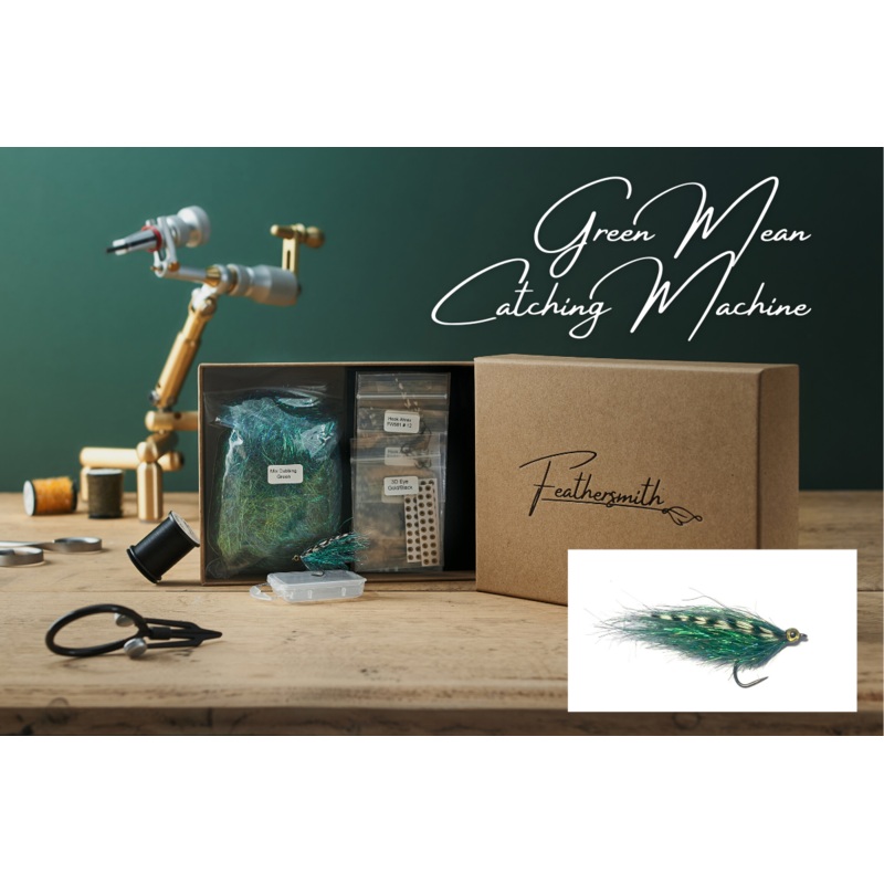 Feathersmith – Green Mean Catching Machine – Fly Tying Kit