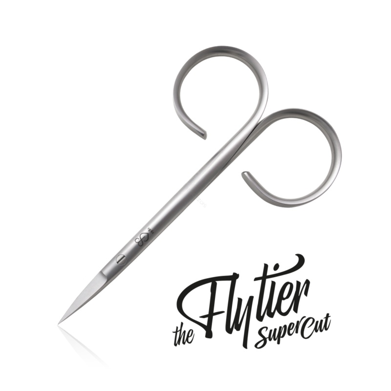 Renomed Fly Tying Scissors|FS3 Straight|The FlyTyer Big-Loop Super Cut|FS9 XLB Fine Point