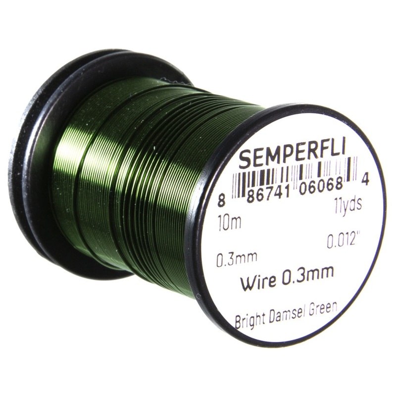 Semperfli Wire|Bright Damsel Green – 0.3mm|Chartreuse – 0.3mm|Hot Green – 0.3mm|Vivid Green – 0.3mm|Baby Pink – 0.5mm